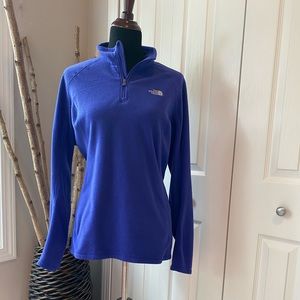 Purple North Face Quarter Zip